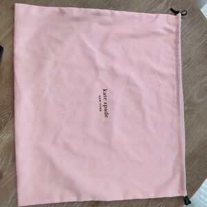 Large Kate Spade dust cover pink